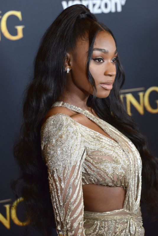NORMANI KORDEI at The Lion King Premiere in Hollywood 07/09/2019