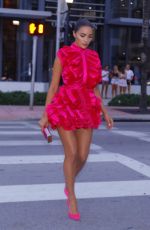 OLIVIA CULPO Out for Dinner in Miami 07/12/2019