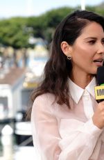 OLIVIA MUNN at #imdboat at 2019 Comic-con in San Diego 07/19/2019