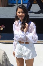 OLIVIA MUNN at #imdboat at 2019 Comic-con in San Diego 07/19/2019