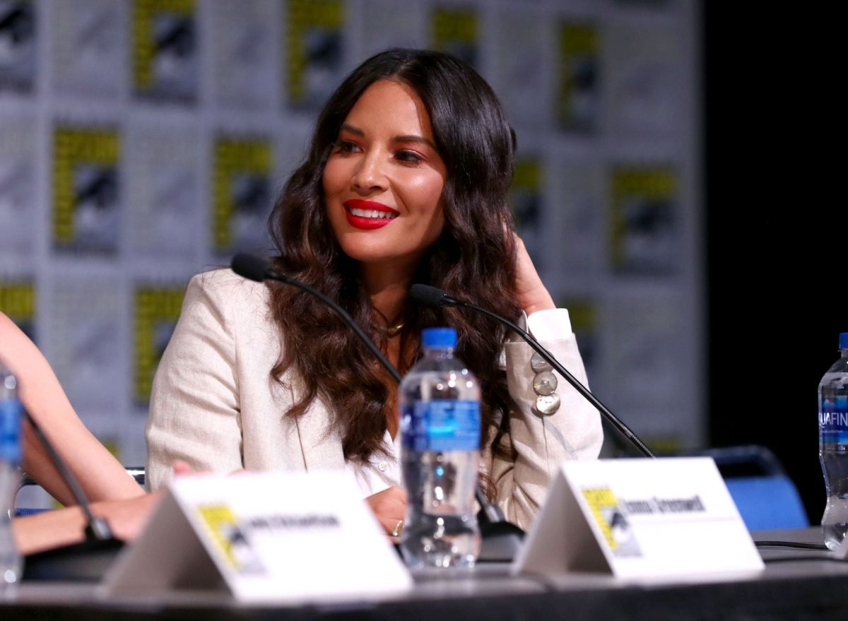 OLIVIA MUNN at The Rook Panel at Comic-con in San Diego 07/19/2019. 