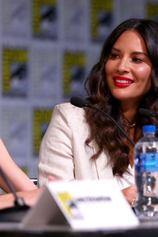 OLIVIA MUNN at The Rook Panel at Comic-con in San Diego 07/19/2019