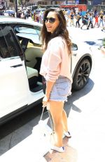 OLIVIA MUNN in Denim Shorts Out at Comic-con in San Diego 07/20/2019