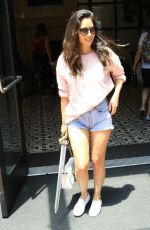 OLIVIA MUNN in Denim Shorts Out at Comic-con in San Diego 07/20/2019