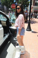OLIVIA MUNN in Denim Shorts Out at Comic-con in San Diego 07/20/2019