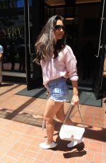 OLIVIA MUNN in Denim Shorts Out at Comic-con in San Diego 07/20/2019