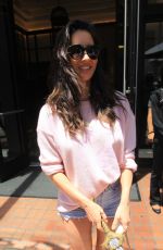 OLIVIA MUNN in Denim Shorts Out at Comic-con in San Diego 07/20/2019