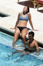 ORIANA SABATINI in Bikini at a Pool in Miami 07/22/2019