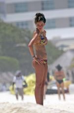 PATRICIA ZAVALA in Bikini at a Beach in Tulum 07/04/2019