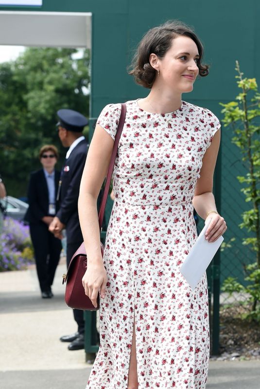 PHOEBE WALLER-BRIDGE at Wimbledon 2019 Tennis Championships in London 07/06/2019