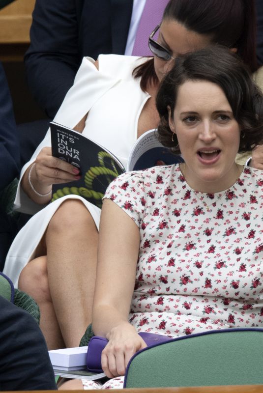 PHOEBE WALLER-BRIDGE at Wimbledon 2019 Tennis Championships in London 07/08/2019