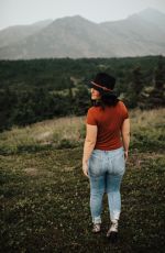 PIPER PALIN on the Set of a Photoshoot in Anchorage, July 2019