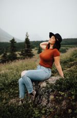 PIPER PALIN on the Set of a Photoshoot in Anchorage, July 2019