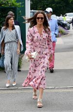 PIPPA MIDDLETON Arrives at 2019 Wimbledon Tennis Championship in London 07/14/2019