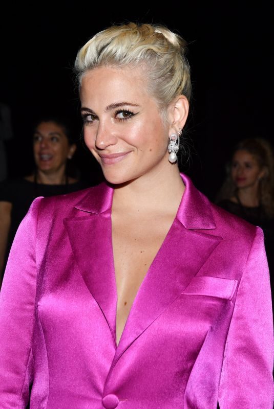 PIXIE LOTT at Schiaparelli Haute Couture Fall/Winter 2019/2020 Fashion Show in Paris 07/01/2019