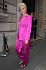 PIXIE LOTT Out at Paris Fashion Week 07/01/2019