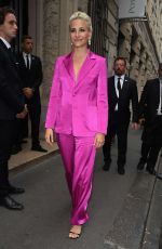 PIXIE LOTT Out at Paris Fashion Week 07/01/2019