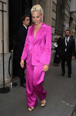 PIXIE LOTT Out at Paris Fashion Week 07/01/2019