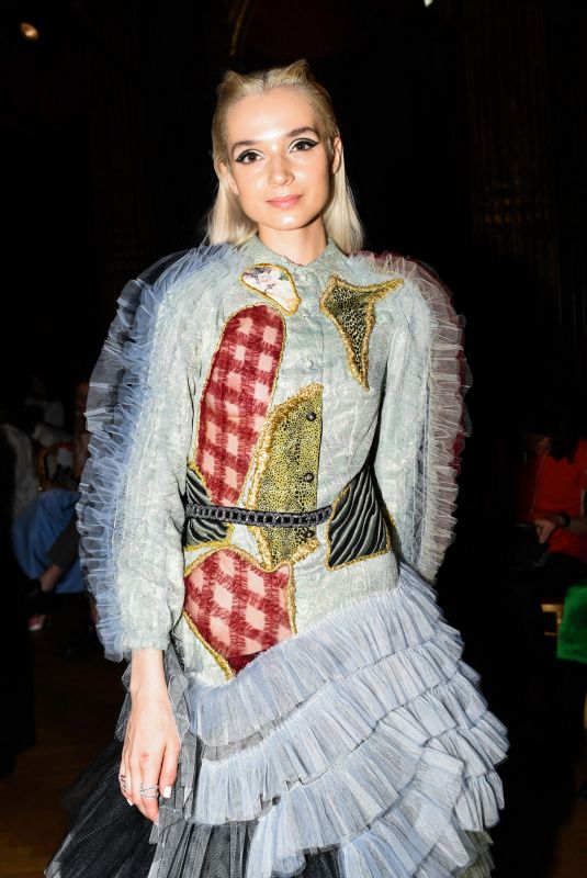 POPPY at Viktor & Rolf Show at Paris Fashion Week 07//03/2019