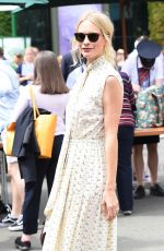 POPPY DELEVINGNE at Wimbledon 2019 Tennis Championships in London 07/08/2019