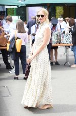 POPPY DELEVINGNE at Wimbledon 2019 Tennis Championships in London 07/08/2019