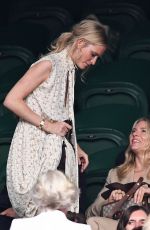 POPPY DELEVINGNE at Wimbledon 2019 Tennis Championships in London 07/08/2019