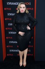 Pregnant AMANDA FULLER at Orange is the New Black Final Season Premiere in New York 07/25/2019