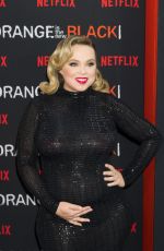 Pregnant AMANDA FULLER at Orange is the New Black Final Season Premiere in New York 07/25/2019