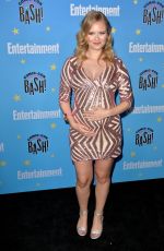 Pregnant ANDREA BROOKS at Entertainment Weekly Party at Comic-con in San Diego 07/20/2019