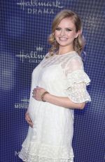 Pregnant ANDREA BROOKS at Hallmark Movies & Mysteries 2019 Summer TCA Press Tour in Beverly Hills 07/26/2019