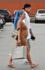Pregnant HELEN BRIGGS and Chet Johnson Out in Manchester 07/10/2019