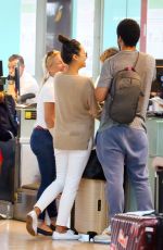 Pregnant SHAY MITCHELL at Airport in Barcelona 07/12/2019