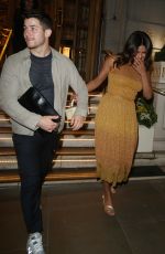 PRIYANKA CHOPRA and Nick Jonas Leaves Ritz Hotel in London 07/07/2019