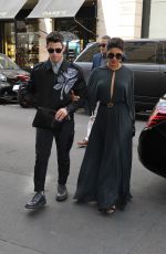 PRIYANKA CHOPRA and Nick Jonas Out in Paris 07/01/2019