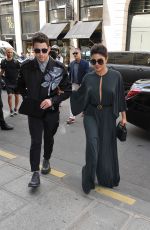 PRIYANKA CHOPRA and Nick Jonas Out in Paris 07/01/2019