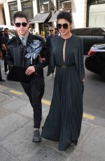 PRIYANKA CHOPRA and Nick Jonas Out in Paris 07/01/2019