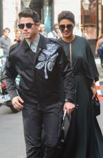 PRIYANKA CHOPRA and Nick Jonas Out in Paris 07/01/2019