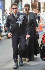 PRIYANKA CHOPRA and Nick Jonas Out in Paris 07/01/2019