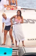 PRIYANKA CHOPRA in Bikini at a Yach in Miami 07/19/2019