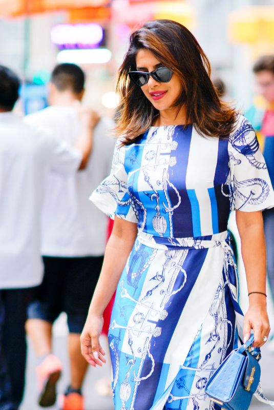 PRIYANKA CHOPRA Out and About in in New York 07/23/2019