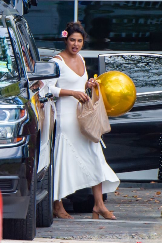 PRIYANKA CHOPRA Out and About in Miami 07/21/2019