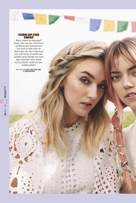 PYPER AMERICA and DAISY CLEMENTINE SMITH in Cosmogirl! Magazine, July 2019