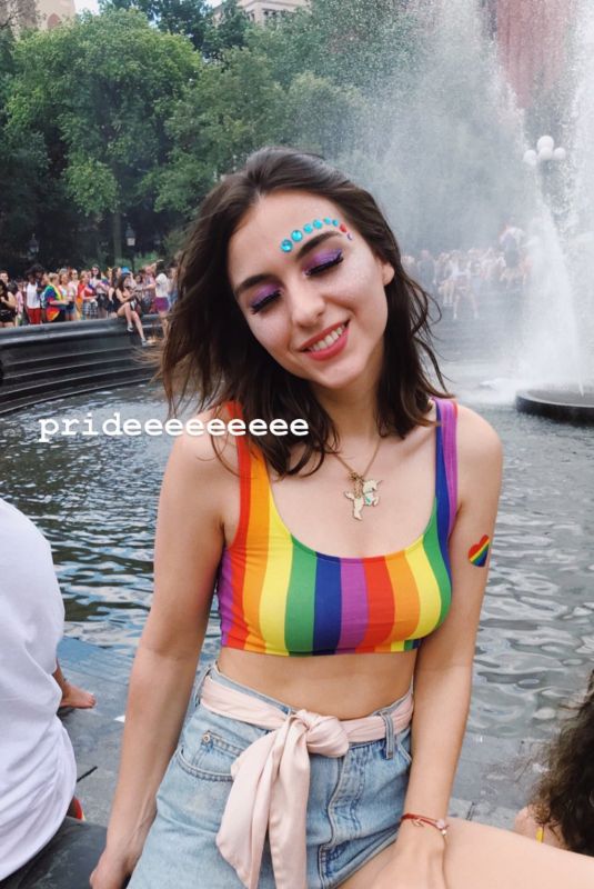 QUINN SHEPHARD at Worldpride 2019 in New York 06/30/2019 - Instagram pictures