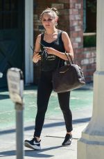 RACHAEL LEIGH COOK Leaves a Gym in Studio City 07/12/2019