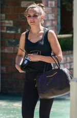 RACHAEL LEIGH COOK Leaves a Gym in Studio City 07/12/2019