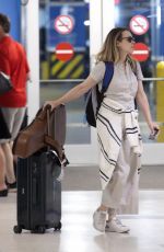 RACHEL MCADAMS Arrives at Airport in Toronto 07/02/2019