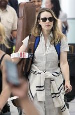 RACHEL MCADAMS Arrives at Airport in Toronto 07/02/2019