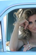 RACHEL MCCORD on the Set of a Photoshoot 07/03/2019
