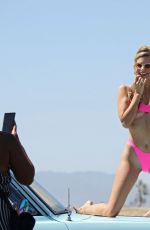 RACHEL MCCORD on the Set of a Photoshoot 07/03/2019