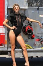 RACHEL MCCORD on the Set of a Photoshoot 07/03/2019